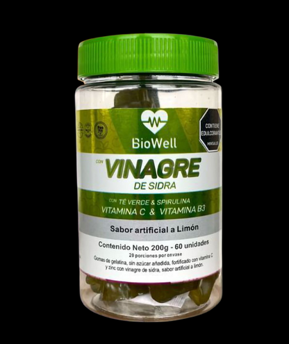 Gomas de Vinagre de Sidra - Biowell